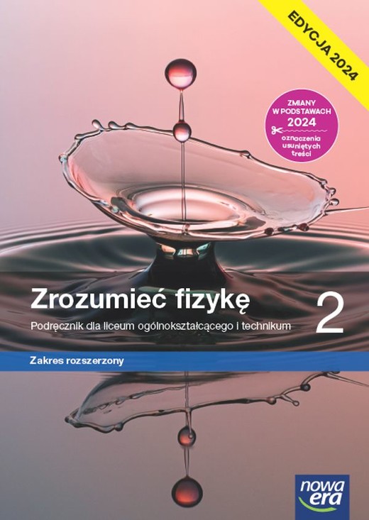 okładka Nowa fizyka zrozumieć fizykę podręcznik 2 liceum i technikum zakres rozszerzony EDYCJA 2024 książka