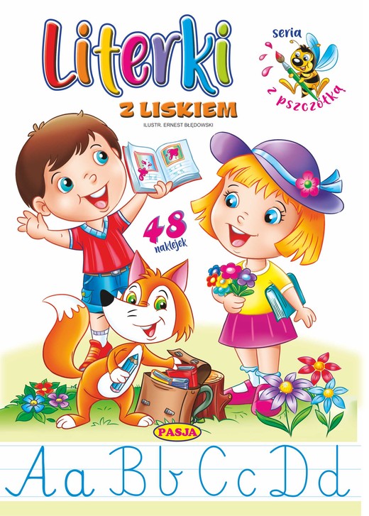 okładka Literki z liskiem książka