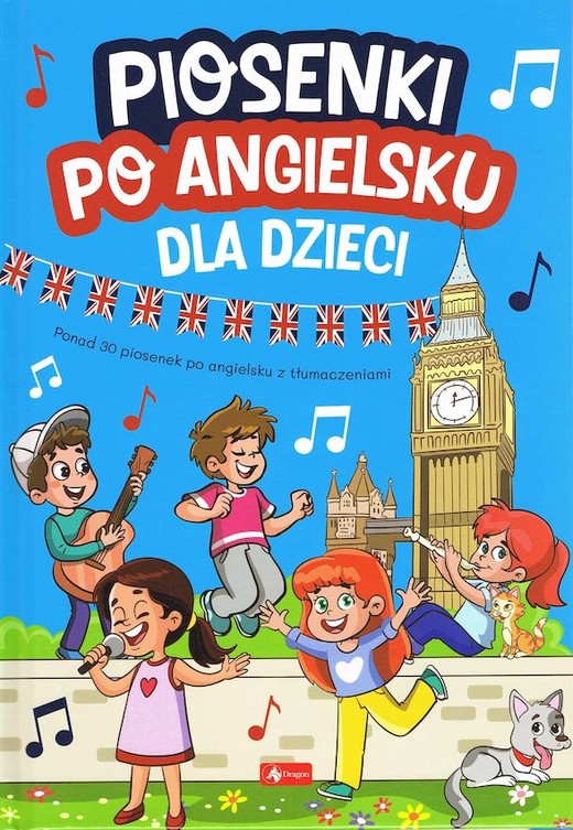 okładka Dla dzieci. Piosenki po angielsku książka