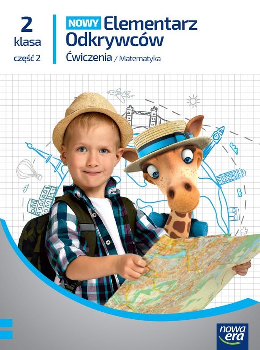 okładka Elementarz odkrywców NEON klasa 2 część 2 zeszyt ćwiczeń matematycznych EDYCJA 2024-2026 książka