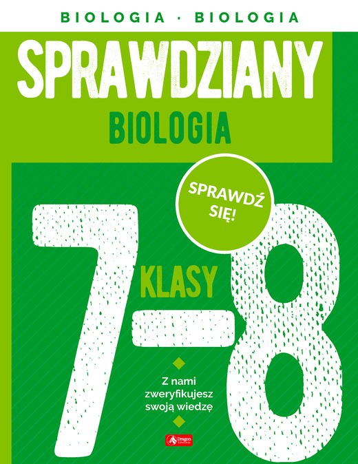 okładka Sprawdziany dla klasy 7-8. Biologia książka