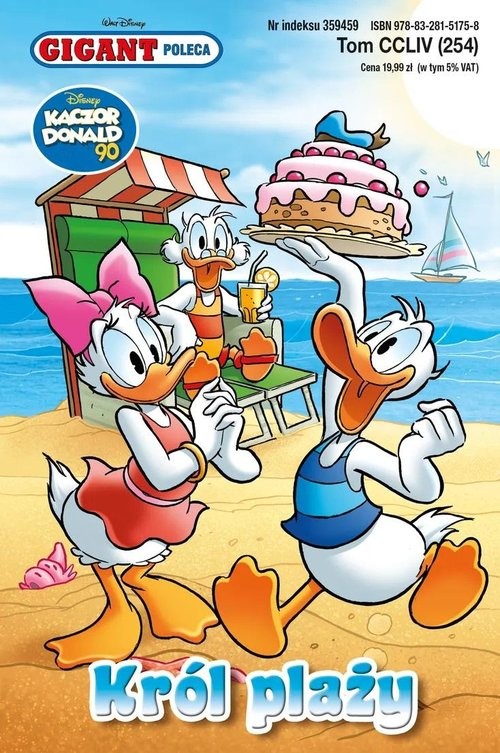 okładka Gigant Poleca. Król plaży. Tom 5/2024 książka | null null