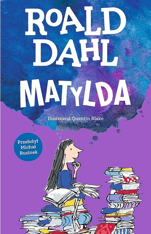 okładka Matylda wyd. 2024 książka | Roald Dahl