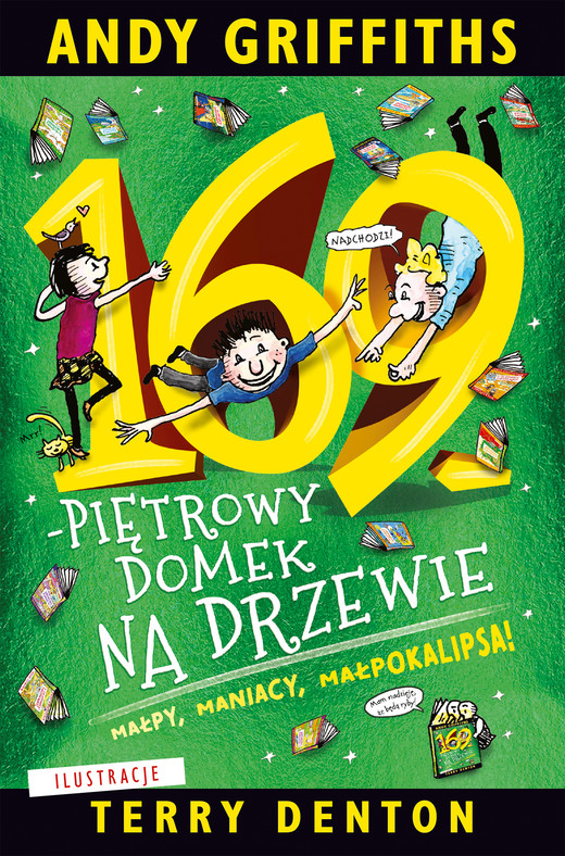 okładka 169-piętrowy domek na drzewie książka