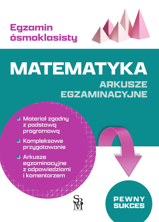 okładka Matematyka. Arkusze egzaminacyjne. Egzamin ósmoklasisty książka | Agata Sulińska