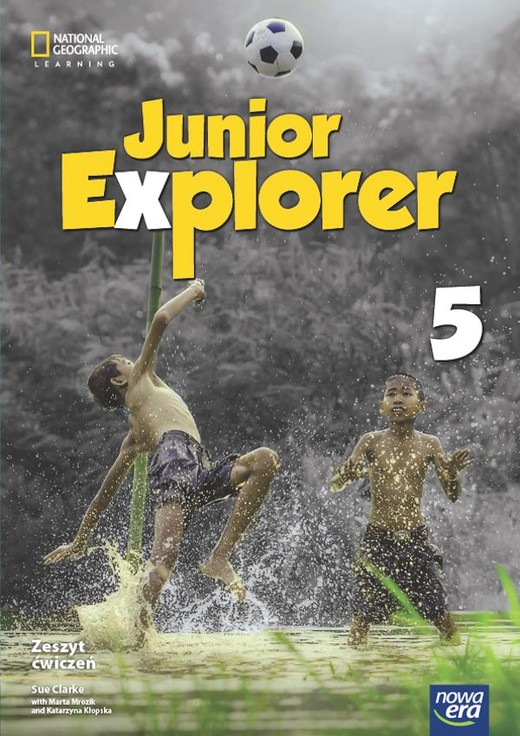 okładka Język angielski Junior Explorer NEON zeszyt ćwiczeń dla klasy 5 szkoły podstawowej EDYCJA 2024-2026 książka