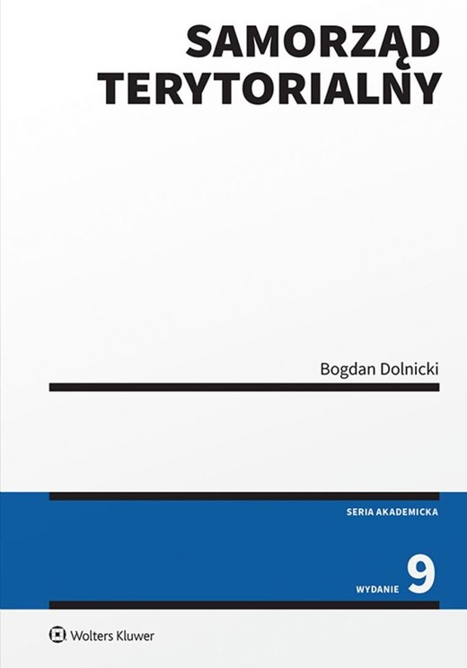 okładka Samorząd terytorialny wyd. 2024 książka