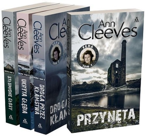 okładka Przynęta / Droga przez kłamstwa / Ukryta głębia / Stłumione głosy Pakiet książka | Ann Cleeves