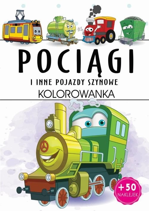 okładka Pociągi i inne pojazdy szynowe książka