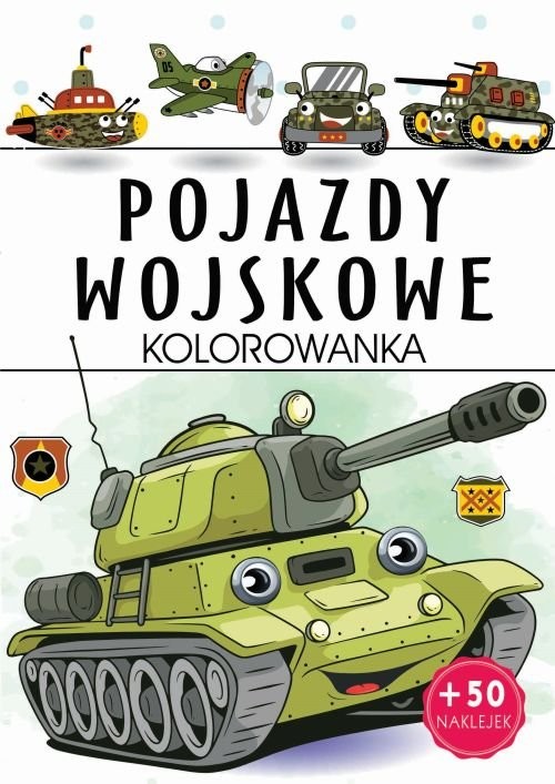 okładka Pojazdy wojskowe książka