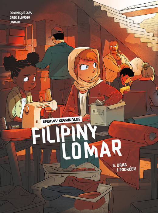 okładka Drab i podróby. Sprawy kryminalne Filipiny Lomar. Tom 5 książka