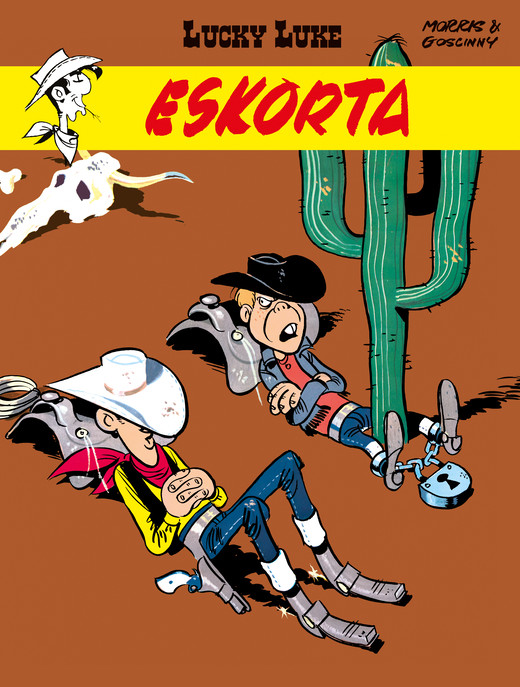 okładka Eskorta. Lucky Luke książka
