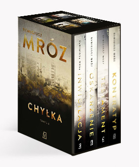 okładka Pakiet Seria z Joanną Chyłką. Inwigilacja / Oskarżenie / Testament / Kontratyp książka