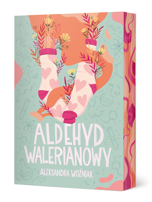 okładka Aldehyd walerianowy (ilustrowane brzegi) książka | Aleksandra Woźniak