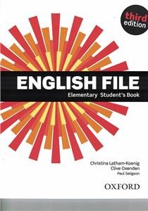 okładka English File 3E Elementary SB książka | Clive Oxenden