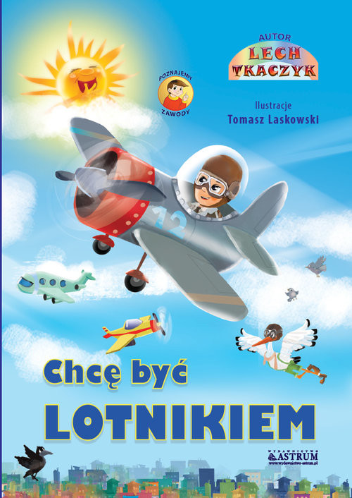 okładka Chcę być lotnikiem książka