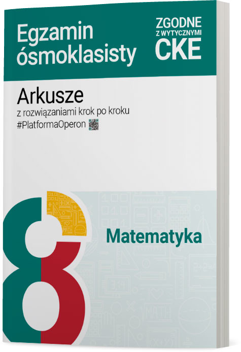 okładka Egzamin ósmoklasisty 2025 Matematyka arkusze książka