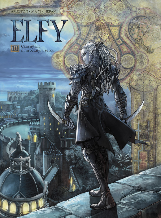 okładka Czarny Elf o mrocznym sercu. Świat Akwilonu. Elfy. Tom 10 książka | Istin Jean-Luc