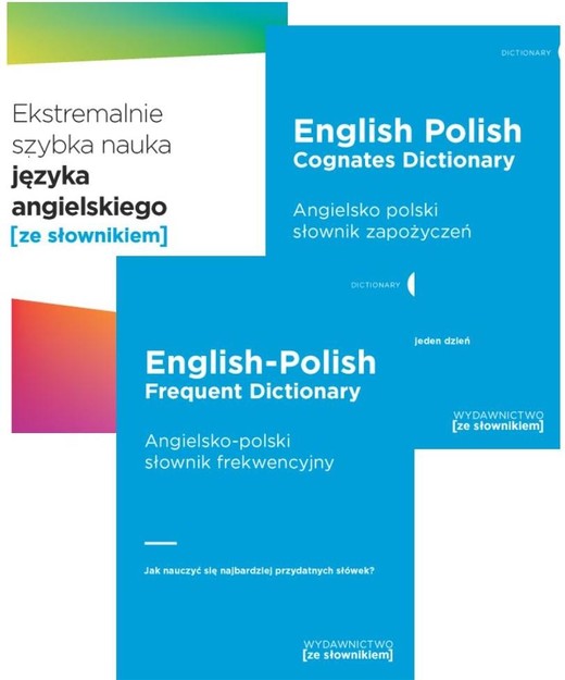 okładka ASAP English – Pakiet książki Ekstremalnie szybka nauka angielskiego oraz słowników: frekwencyjnego i zapożyczeń książka | Opracowanie zbiorowe