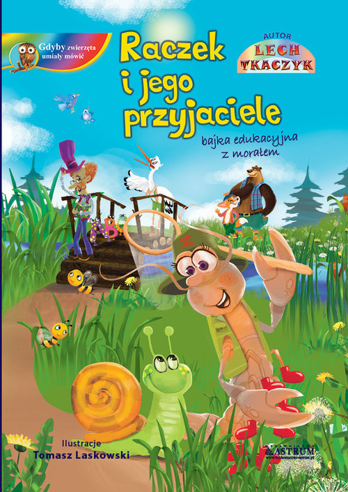 okładka Raczek i jego przyjaciele książka | Lech Tkaczyk