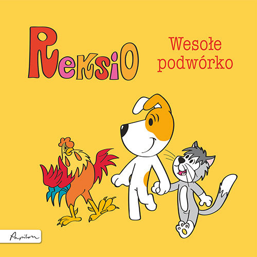 okładka Reksio. Wesołe podwórko książka