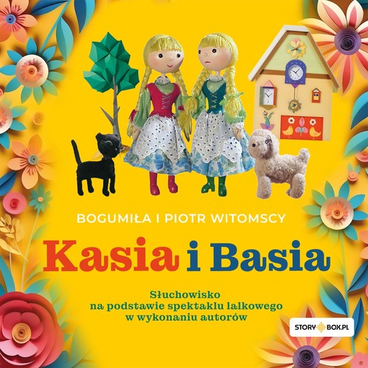 okładka Kasia i Basia audiobook | MP3 | Bogumiła Witomska, Piotr Witomski