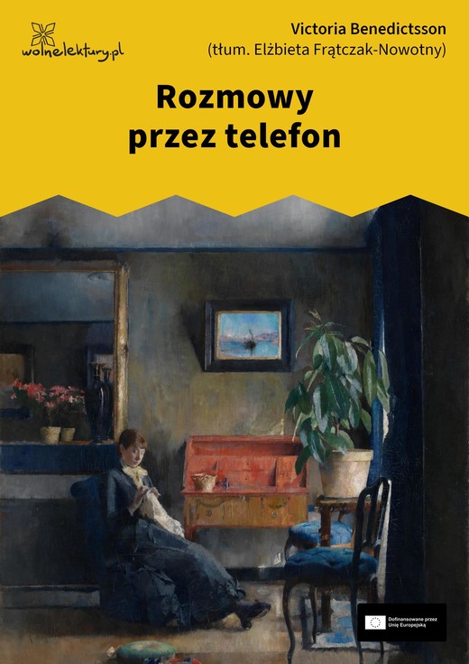 okładka Rozmowy przez telefon ebook | epub, mobi | Victoria Benedictsson