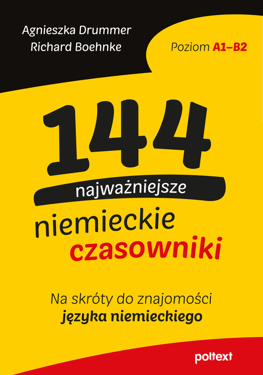 okładka 144 najważniejsze niemieckie czasowniki ebook | epub, mobi | Agnieszka Drummer, Richard Boehnke
