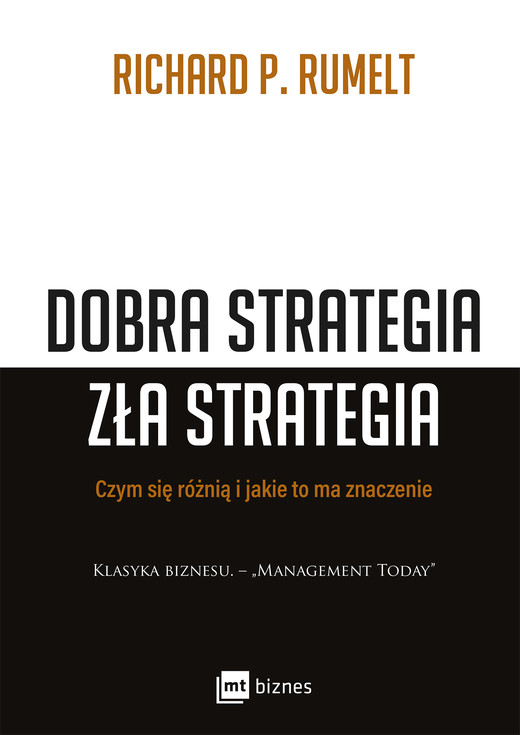 okładka Dobra strategia zła strategia ebook | epub, mobi | Richard P. Rumelt