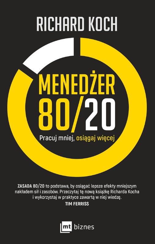 okładka Menedżer 80/20 ebook | epub, mobi | Richard Koch