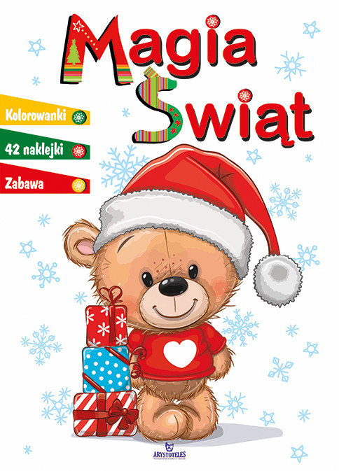 okładka Magia świąt. Kolorowanka książka
