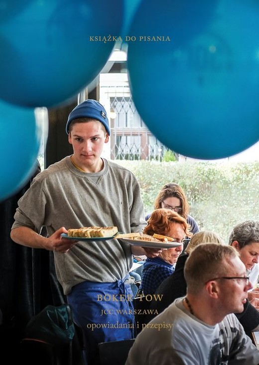 okładka Boker Tov JCC warszawa. Opowiadania i przepisy. Książka do pisania książka