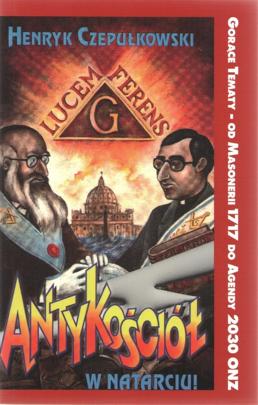 okładka Antykościół w natarciu książka