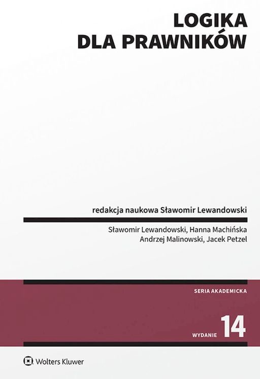 okładka Logika dla prawników wyd. 14 książka