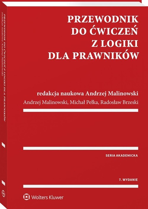 okładka Przewodnik do ćwiczeń z logiki dla prawników książka | Andrzej Malinowski