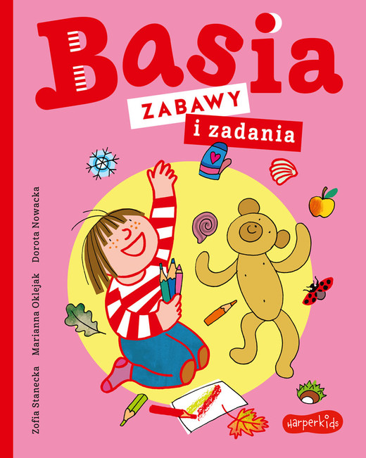 okładka Zabawy i zadania. Basia książka