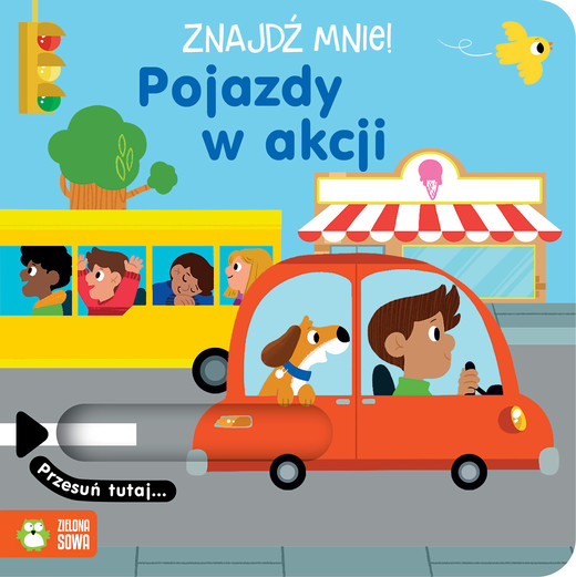 okładka Pojazdy w akcji. Znajdź mnie! książka