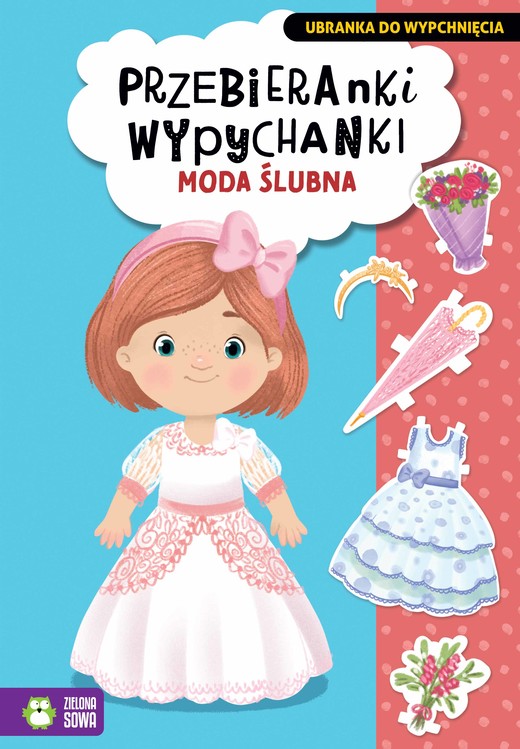 okładka Moda ślubna. Przebieranki wypychanki książka
