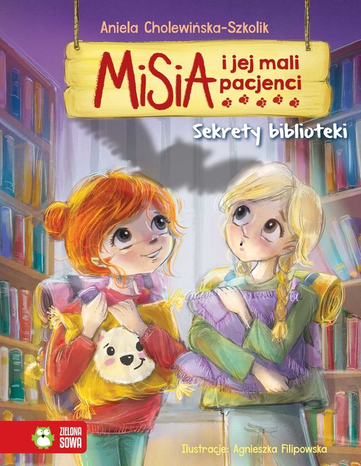 okładka Sekrety biblioteki. Misia i jej mali pacjenci książka