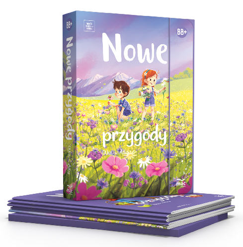 okładka Pakiet nowe przygody Olka i Ady Poziom B/B+ Pięciolatki/Sześciolatki książka | Opracowanie zbiorowe