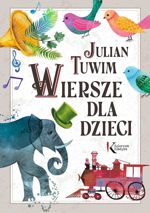okładka Julian Tuwim Wiersze dla dzieci książka