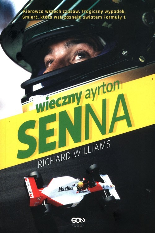okładka Wieczny Ayrton Senna książka