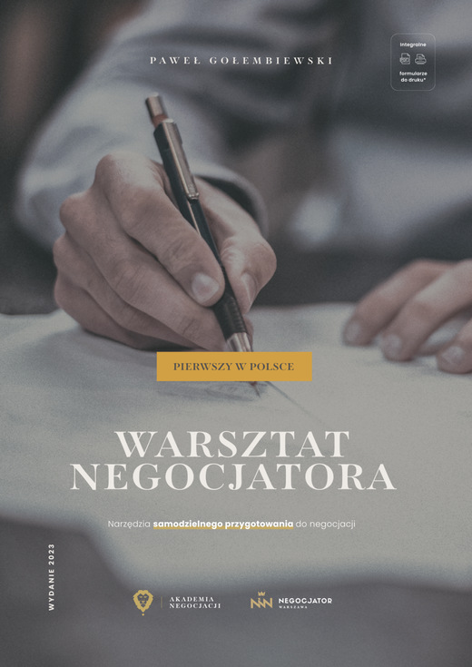okładka Warsztat negocjatora ebook | epub, mobi, pdf | Paweł Gołembiewski