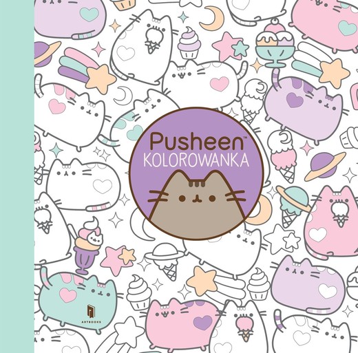 okładka Kolorowanka Pusheen książka | Claire Belton