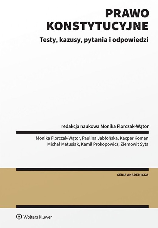 okładka Prawo konstytucyjne. Testy, kazusy, pytania i odpowiedzi książka