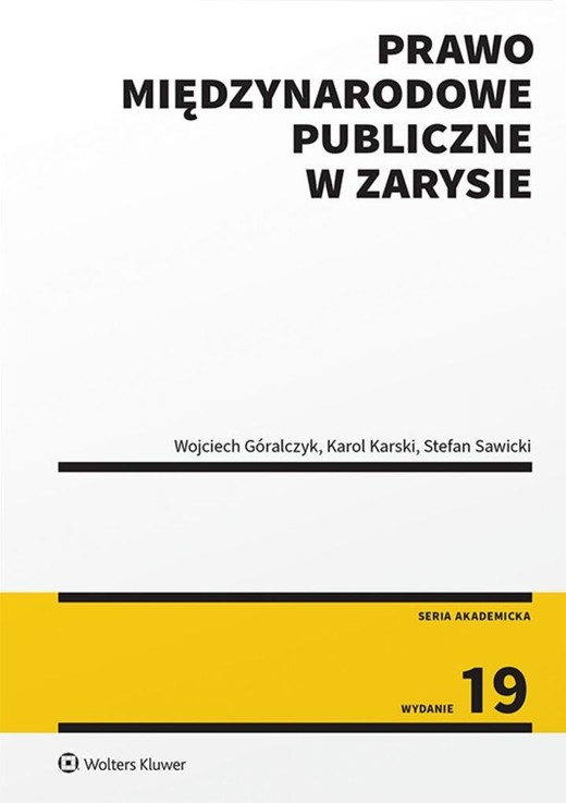 okładka Prawo międzynarodowe publiczne w zarysie książka | Karski Karol, Wojciech Góralczyk