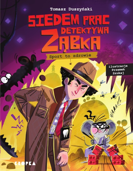 okładka Siedem prac detektywa Ząbka. Sport to zdrowie! książka