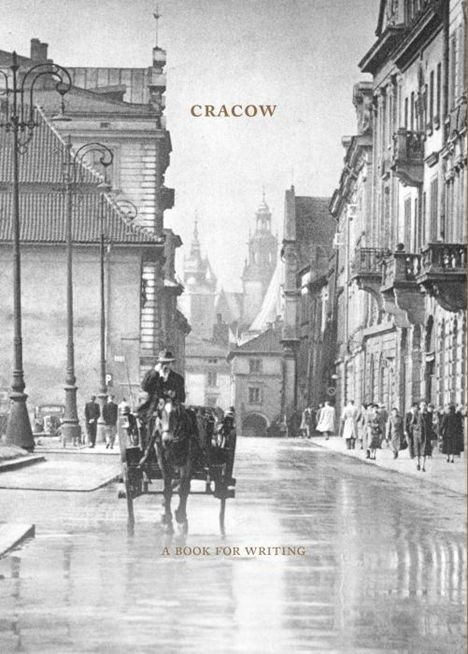 okładka Kraków. Książka do pisania / Cracow. Book for writing wer. angielska książka | Elżbieta Jogałła, Tomasz Fiałkowski