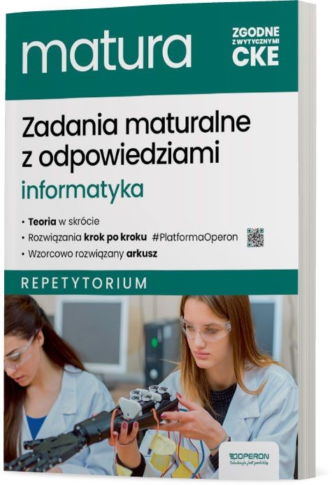 okładka Matura 2025 Informatyka repetytorium zakres rozszerzony książka | Dobosiewicz Piotr