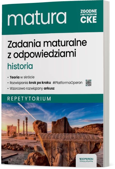 okładka Matura 2025 Historia repetytorium zakres rozszerzony książka